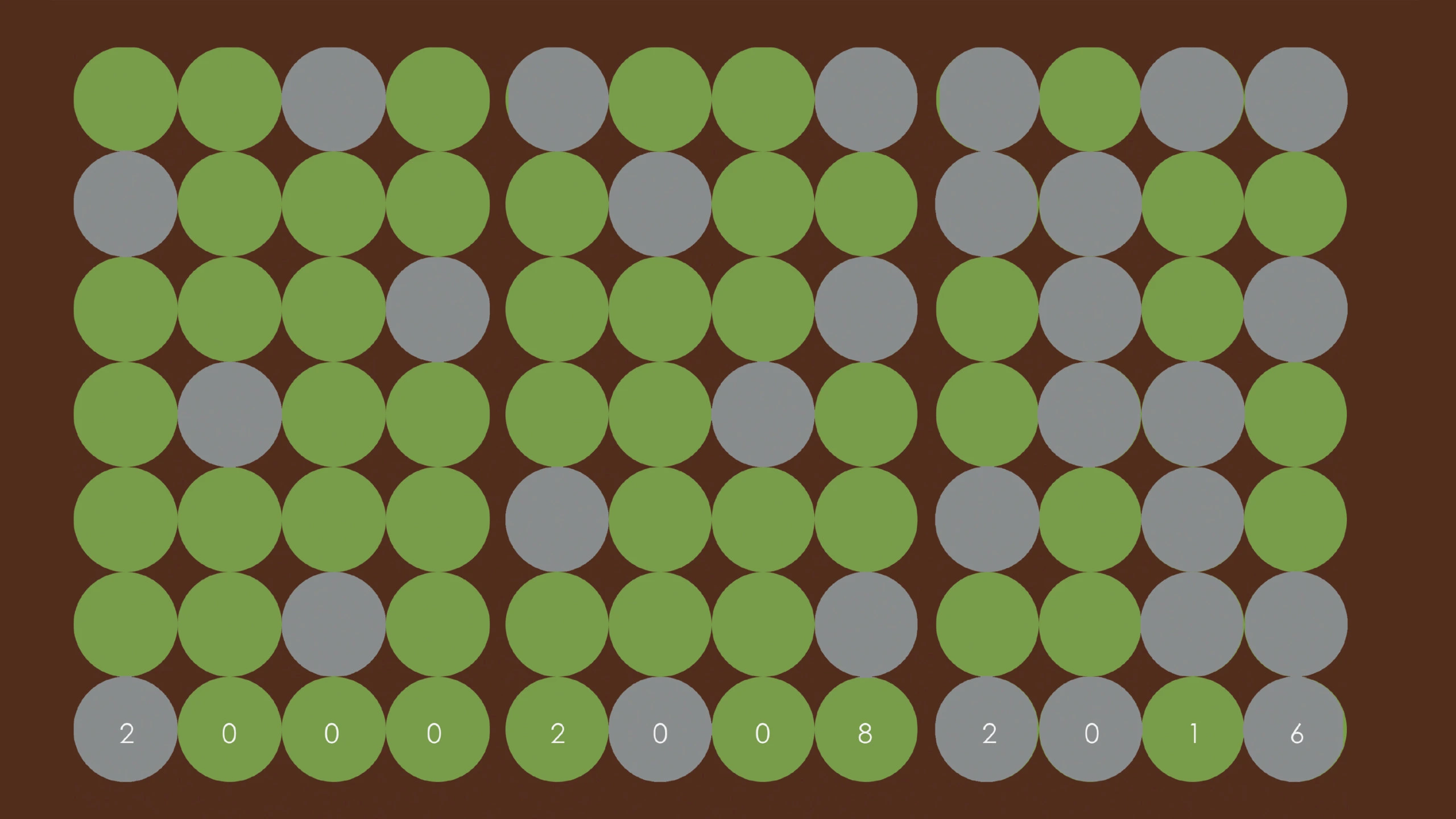 Bare. global deforestation 2000–2016